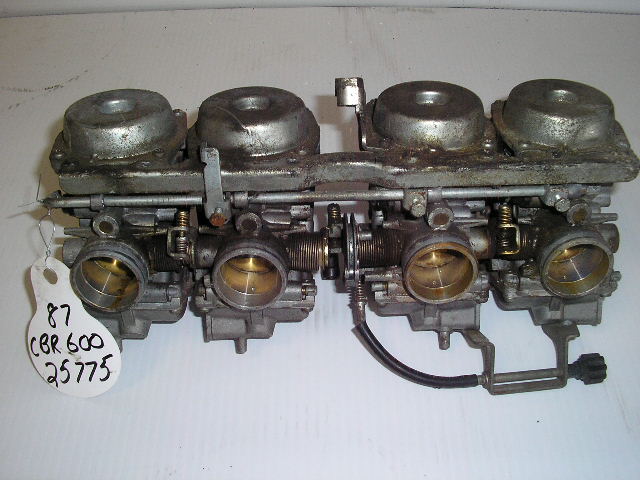 Rebuilt Honda Motorcycle Carburetors